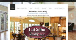 Desktop Screenshot of lagalborealty.com