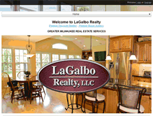 Tablet Screenshot of lagalborealty.com